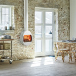 Krbová kamna SCAN 66-1 GWH, bílý lak